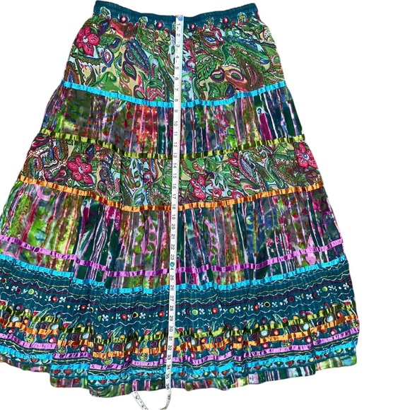 Bohemian Maxi Skirt Boho Chic - Picture 5 of 10